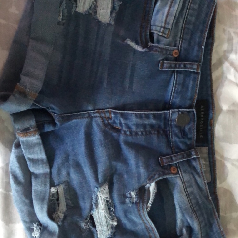 jean shorts